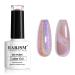 RARJSM Cat Eye Gel Nail Polish, Galaxy Chameleon Magnetic Gel Pink Holographic Glitter Gel Soak Off UV LED DIY Manicure Art for Salon Designs and Home DIY 7.5ML/0.26fl oz 7.5ML/0.26fl oz RAR254