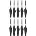 Eyelash Brush Comb Portable Hygienic Plastic Lightweight Reusable Multifunctional Eyebrow Brushes for Makeup (Black) - Buy Online on SooperMarket.com