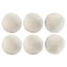 Efficient Laundry Drying Ball Quick Drying Laundry Ball Fabric Softener Wool Ball Wool Dryer Ball Set of 6pcs Efficient Fabric