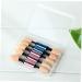 Mikinona Make Eye Shadow Brush 10pcs Women Makeup Brush Cosmetics Eye Shadow Brush Double Head Applicator Miss Blending Brush - Buy Online on SooperMarket.com