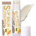 Chapstick with SPF 30 | Hydrating Lip Sunblock for Protects | Hydrating Lip Sunblock Lip Sunscreen Travel Size Sunscreen for Lips Lip Care Sun Protection Protects Soothes and Moisturizes Vesone #2 Coconut Flavor - Buy Online on SooperMarket.com