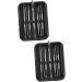 WOONEKY 14 Pcs Blackhead Extractor Blackhead Removal Tool Extractor Tools Comedone Extractor Silver - Buy Online on SooperMarket.com