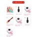 MEMEDA Red Gel Nail Polish Set with UV Nail Lacquer and LED Lamp - 0.5 fl oz - Buy Online on SooperMarket.com