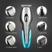 JewelryWe 11-in-1 Men's Shaver & Trimmer Grooming Kit - Waterproof Cordless Beard & Nose Hair Groomer - Buy Online on SooperMarket.com