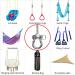 SELEWARE 304 Stainless Steel Swing Hangers Set - Heavy Duty 1800LB Capacity for Playground, Yoga Hammock, Porch Swing Sets - 4-3/4 Inch, 2pcs - Buy Online on SooperMarket.com