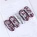 CWed 4-Piece Nail Stamp Set - Bubble Plate Scraper & Art Designs for Manicure | French Nails Animal Lace & More - Buy Online on SooperMarket.com