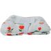 Luxury Bamboo/Cotton Large Muslin Blanket for Babies | Red Poppy Design | Soft & Comfortable Swaddle Blanket | 120cm x 120cm - Buy Online on SooperMarket.com