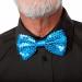 YUANZ Sequin Bow Tie & Suspenders Set - Y-Back Adjustable Unisex - Perfect for Cosplay & Parties (Blue) - Buy Online on SooperMarket.com