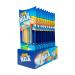 Cool Milk ko drinking straws to cocoaomaches |With 3 types of chocolate vanilla strawberry | 10 packs with 5 compostable drinking straws (1 tray x 300 g)