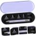 DOITOOL 2 Boxes Nail Art Glow Drill Pen Nail Implements Nail Drawing Tools Nail Dotting Pen Refillable Pen Cross Diamond Pens Nail Art Pen Crystal Purple Manicure With Lights Plastic - Buy Online on SooperMarket.com