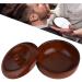 Raguso Wooden Shaving Bowl 10x10x6 - Sturdy Rubberwood with Lid for Men s Foaming Shaving Cream | International Shipping Available - Buy Online on SooperMarket.com