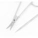 Ruilogod Blackhead Remover Extractor + Eyebrow Scissors Tool Silver Tone - Buy Online on SooperMarket.com