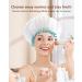 Mikimini White Shower Hood for Women & Girls - 2-Pack Double Waterproof Reusable & Washable Soft & Convenient - Buy Online on SooperMarket.com