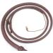 Indiana Jones Style 8 Foot & 10 Foot Dark Brown Leather Bullwhip 8 Strands Real Cowhide Leather Bull Whip 8 Feet - Buy Online on SooperMarket.com