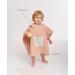 Molis & Co. Kids Batheponcho | Hooded Beach Towel for 1-2 Years | Stripes | Oeko-Tex 100 Certified | Light & Compact Bathrobe in Altrosa - Buy Online on SooperMarket.com