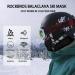 Rockbros Storm Hood Balaclava for Autumn & Winter - Windproof Warm Facial Cover for Cycling Snowboarding Skiing & Motorcycling - Unisex Size - Buy Online on SooperMarket.com