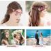Flower Crown Headbands for Women Girls - Bridal Bridesmaid Fairy Headpiece (4 Pack) - Buy Online on SooperMarket.com