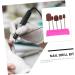 CORHAD 1 Set Nail Sand Ring Cap Nail Drill Sanding Bands Nail Grinding Tool Ceramic Tools Under Nail Cleaner Tool Kit Nail Art Tools Manicure Polishing Heads Supplies Care 8x6cm Rosy - Buy Online on SooperMarket.com