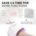 AILLSA Milky Pink Builder Gel - 7 in 1 Hard Gel Polish | Nail Thickening Strengthening & UV Color Extension | French Manicure Base Coat - 0.51 Oz - Buy Online on SooperMarket.com