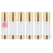 UMETASS 0.5oz- 1.7oz Airless Pump Bottle for Various Cosmetic Lotion/Toner/Body Wash/Shampoo Refillable Bottleshampoos(3pcs) (1oz - 6pcs  Gold) 1oz - 6pcs Gold