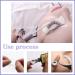 Limko Glue Rings 100PCS Cute Triangle White Glue Cups for Lash Extensions - Makeup Cup for Eyelash Glue Holder - High-Quality Supplies - Buy Online on SooperMarket.com