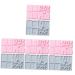 Cabilock 8 Pcs Cake Baking Tools Silicone Molds Polymer Clay Resin Mould DIY Material Paper Cup Chocolate