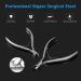 FERYES Professional Cuticle Clipper - 5mm Jaw, Medical Grade Stainless Steel - 1 Piece, Silver - Buy Online on SooperMarket.com