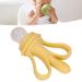 Soft Baby Fruit Feed Pacifier - Yellow Massage Rubber for Newborns | Improves Hand-Eye Coordination | International Shipping - Buy Online on SooperMarket.com