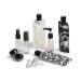 Kitsch Ultimate Travel Set - Set of 11 Travel Size Container Kit Includes Pump & Spray Bottles Jars with Lids and More Portable Leakproof Reusable TSA Approved Toiletry Essential Holders Pack of 11 Black | Ivory