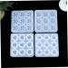 STOBOK 9 Resin Epoxy Silicone Molds Flower Soap Silicone Epoxy Molds Epoxy Resin The Flowers Pendant - Buy Online on SooperMarket.com
