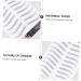 Mikinona 12 Sheets Waterproof Eyebrow Stickers Eyebrow Shaping Sticker Imitation Eyebrow 3d Makeup Tools Hair - Buy Online on SooperMarket.com