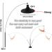 QUOZUO 2 Packs interactive cat toys with Super Suction Cup 14 pcs Replacements Feathers Balls Mice 2 Packs Wand Hanging Door flying cat toys for indoor cats Cat Spring Toy Kitten Toys - Buy Online on SooperMarket.com