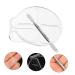 Buy 2 Sets Acrylic Powder Chassis Color Mixing Plates - Essential Makeup Mixing Trays for Women | Foundation Palette & Lipstick Tools - Buy Online on SooperMarket.com