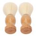 Jauarta Mini Shaving Brush - Soft Synthetic Wooden Handle for Travel & Home | Men's Shaving Essential - Buy Online on SooperMarket.com
