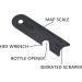 DOSMAMZ 5pcs Premium Ferro Rod Scraper | Striker for Ferro Rods & Magnesium Rods - Buy Online on SooperMarket.com