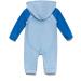BONVERANO Baby Boys Swimsuit | UPF 50+ Full Zip Hooded One Piece | 6-9 Months Blue - Buy Online on SooperMarket.com