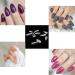 WJIASI Natural False Nails Oval French Acrylic Nails Artificial Nails Tips for Girls Women(500 Pieces 10 Sizes) (Waterdrop - Clear) - Buy Online on SooperMarket.com
