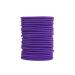 12 PCS Elastic Hair Bands 3mm Elastic Hair Ties Ponytail Holders Bulk Hair Ties No Metal Gentle Elastics for Women Men Girls Kids (Purple)