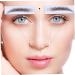 4pcs Eyebrow Stickers Waterproof Makeup Peel off Brow 6d Hair-like Eyebrows Stickers Transport Tool 21x15cm Brown - Buy Online on SooperMarket.com