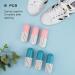 3 Pairs Shoe Fresheners - Reusable Sneaker Deodorizer Balls Capsules for Sports Shoes - Long Lasting & Easy to Use - Pink & Blue - Buy Online on SooperMarket.com