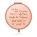Jielahua Mom Gifts for Mothers Day from Daughter Personalized Mom Makeup Mirror Gift  Mom Daughter Gift for Birthday Thanksgiving Christmas  Compact Pocket Makeup Mirror Long Distance for Mom Present