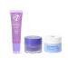 W7 Sweet Dreams Lip Care Trio - 3 Piece Set - Overnight Lip Mask Lip Balm & Lip Scrub - Blueberry 1 count (Pack of 3) Blueberry