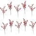 ABOOFAN 20 Pcs Christmas Imitation Fruit Holly Christmas Berries Christmas Flower Pick Christmas Berry Picks Home Decor Plants Decor Cherry Stems Party Supplies Foam Cherry Fruit Banquet - Buy Online on SooperMarket.com