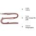 Dogeline Double Line Practice Line for Medium Dogs up to 45 kg - 39 Colors Available | Durable 3.50 m Training Leash - Buy Online on SooperMarket.com