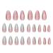 Artificial Nails | Medium False Nails Ombre - Cat Eye Almond Fake Press On Nails For Girl Salon 12 Sizes