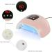 54W Pro Nail Polish Dryer Lamp - LED Gel Acrylic Curing Light with Timer | Fast Drying Manicure Tool - Buy Online on SooperMarket.com