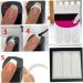 1Sheet French Nail Stickers Manicure Nail Art Stencils Nail Art Sticker 3-in-1 Guide Stickers Self-adhesive Sticker Tips For Manicure DIY Nail Art Tools - Buy Online on SooperMarket.com