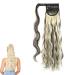 prinfantasy Ponytail Extension Long Wavy Wrap Around Ponytails Hair Extensions Natural Soft Synthetic Hairpieces for Women MW134 GBMW134 24 inch