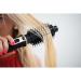 Cosmopolitan Hot Air Brush Styler - 700W Heated Round Brush for Curling Straightening & Volumizing | 3 Heat Settings | Black & Gold - Buy Online on SooperMarket.com