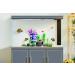 Begondis Underwater Car Aquarium Ornament Set with 8 Plastic Plants | Polyresin Marine Decor for Fish Tanks - Buy Online on SooperMarket.com